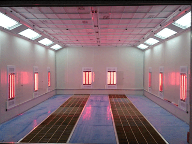 Industrial infrared for brake parts